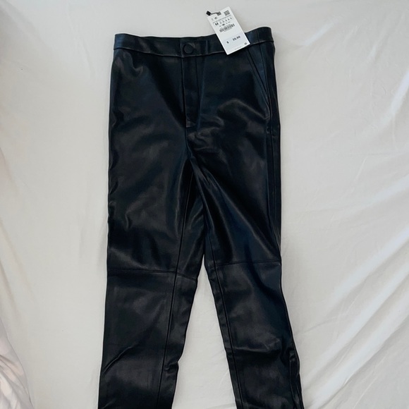Brand new Zara leather legging - Picture 1 of 2